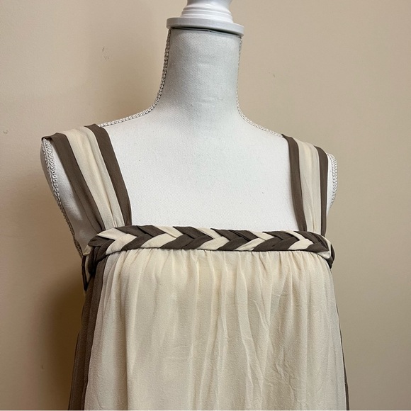 Kensie 100% Silk Braided Tank Top - Picture 2 of 12